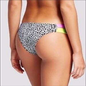 NWOT Shade & Shore Leopard Print Bikini Bottom